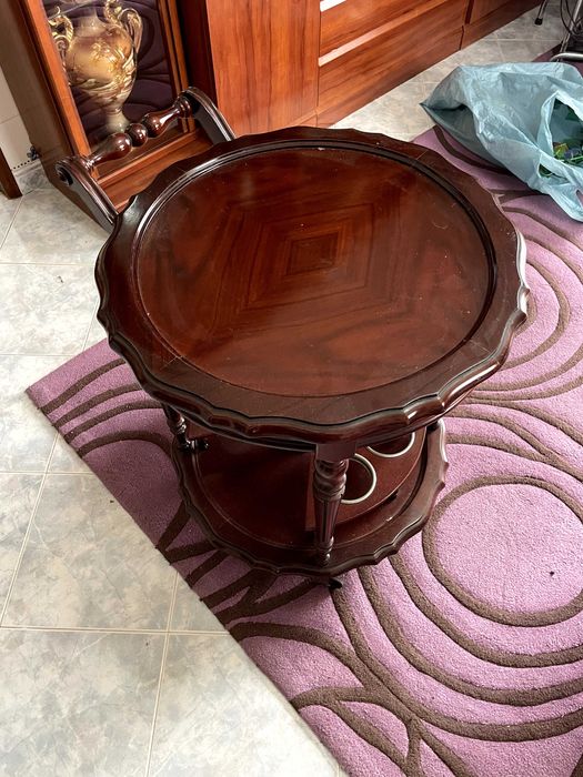 Carrinho de Bar de madeira