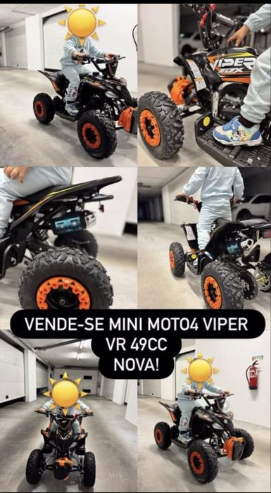 Mini mota 49cc moto 4 vyper vr