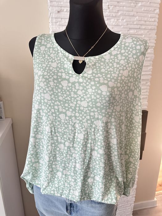 Nowa kobieca bluzka na lato elastyczna plus size 48 50