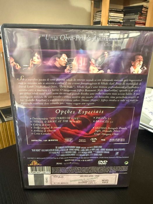 David Lynch – Blue Velvet - Veludo Azul