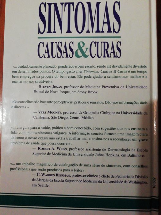 Sintomas - Causas e Curas