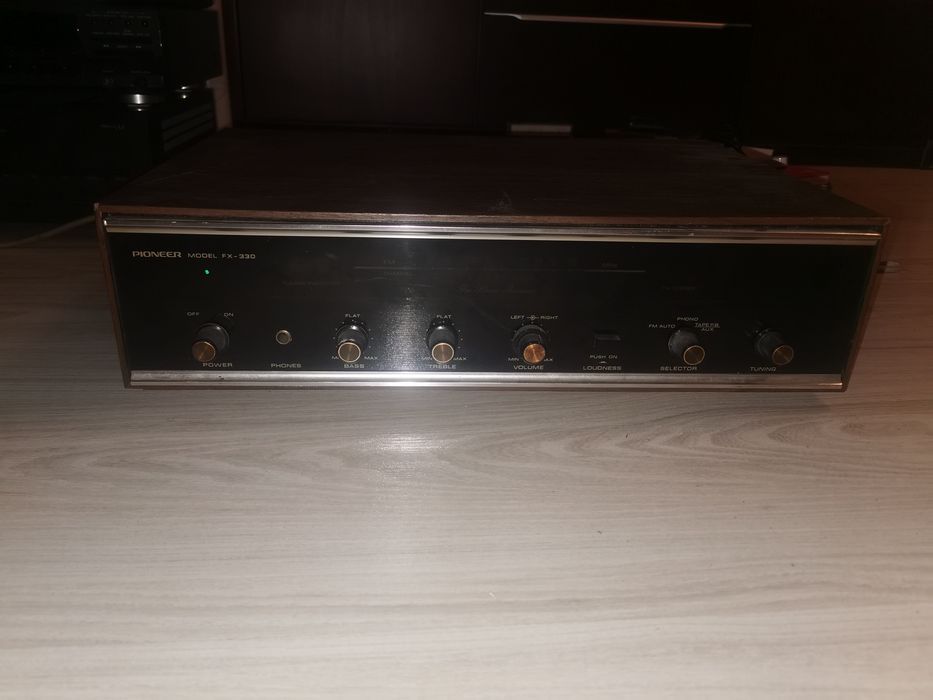 Amplituner pioneer fx-330 do naprawy lub na części vintage lata 70te