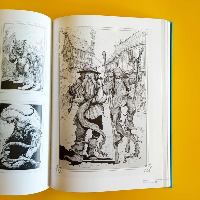 Livro Aventuras Fantásticas Magic Realms: The Art of Fighting Fantasy