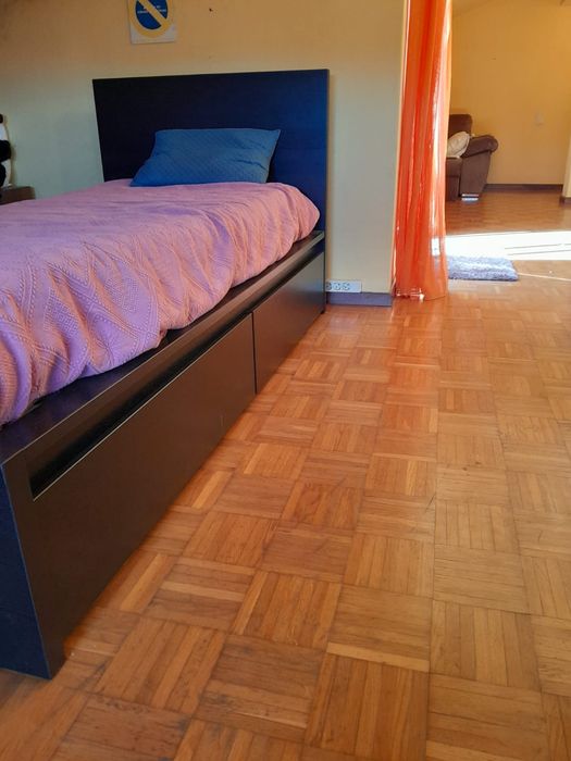 Cama 1.20×2.10      2 gavetas   1colchao