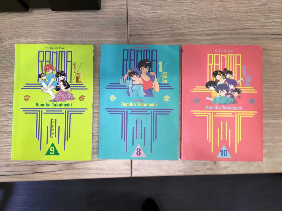 Ranma tom 8,9,10 j. angielski