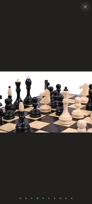 Шахи КЛАСИЧНІ для подарунка сувенірні 48,5 на 48,5 см Натуральне дерев