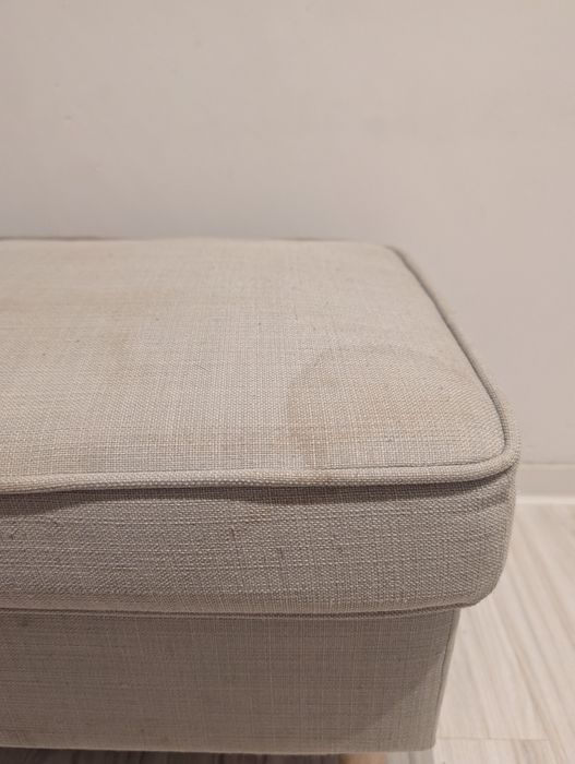 Ikea Strandmon Podnóżek  beżowy taupe