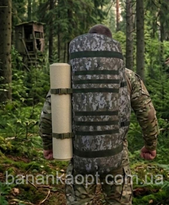 баул 120 л тактичний рюкзак сумка армійський військовий рюкзак зсу