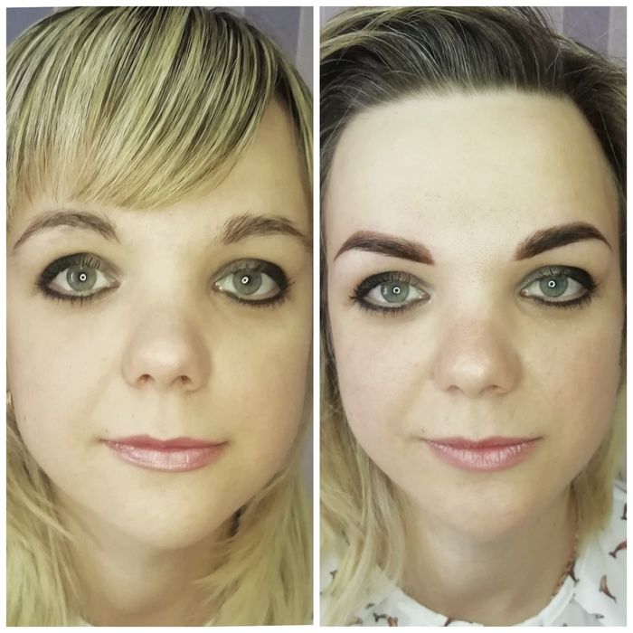 Перманентный макияж брів