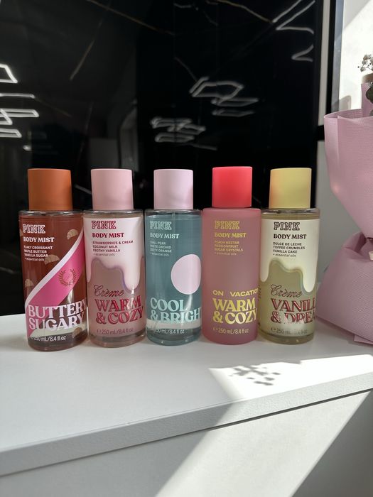 Спрей Вікторія Сікрет Victoria’s Secret Лосьйон Скраб PINK ОРИГІНАЛ