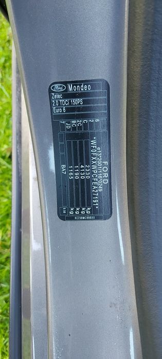 Ford Mondeo MK5 klapa bagażnika tył kombi JD IGŁA