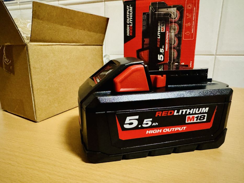 Nova - Bateria Milwaukee M18 HB 5.5 Ah