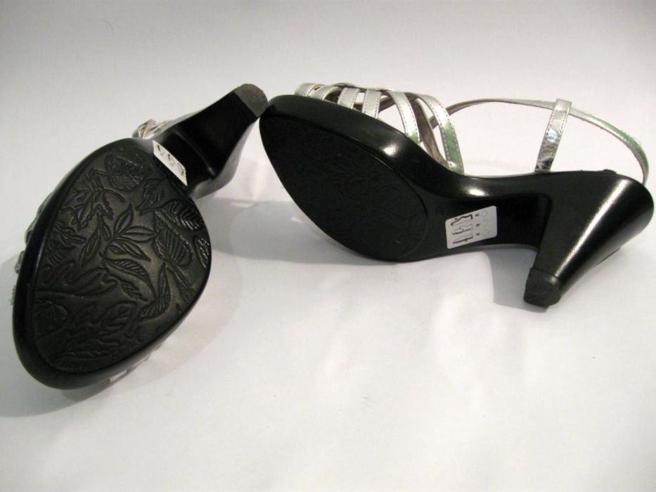 Босоножки Туфли женские - INBLU, размер 37, цвет серебро