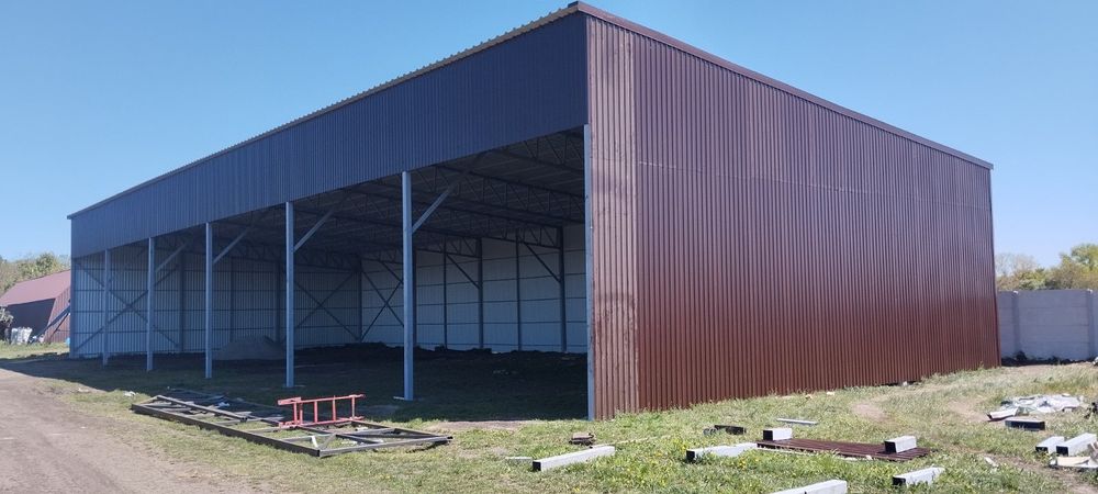 Ангаров,Склад, Навіси