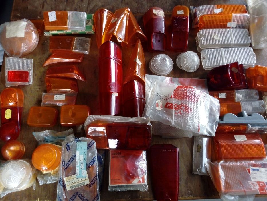 Clássicos antigos Vidros Farolim Novos Usados