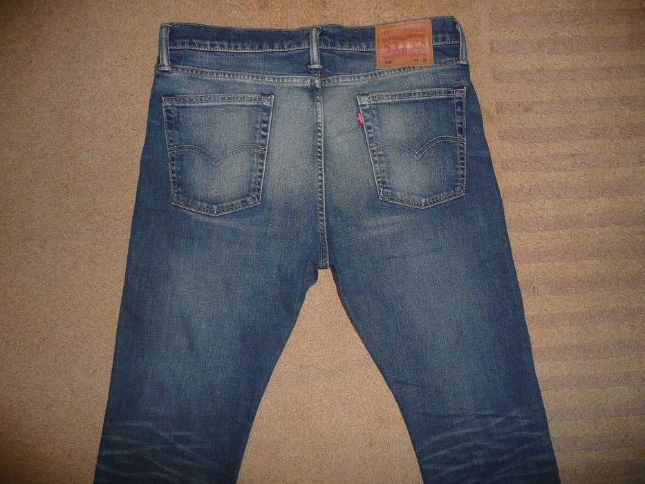 Spodnie dżinsy LEVIS 510 W34/L32=45/106cm jeansy