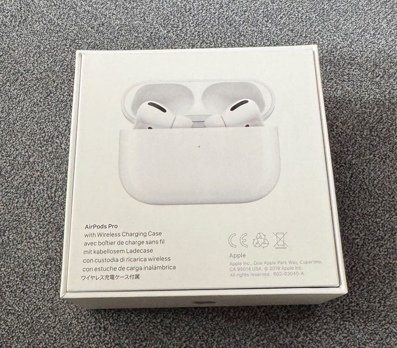 Apple AirPods Pro 1 gen. | Oryginalne | Pudełko