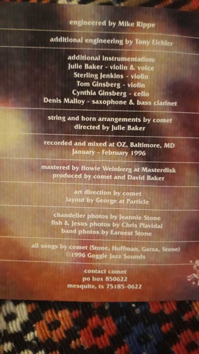 Comet - Chandelier musings by Comet - CD - portes incluídos