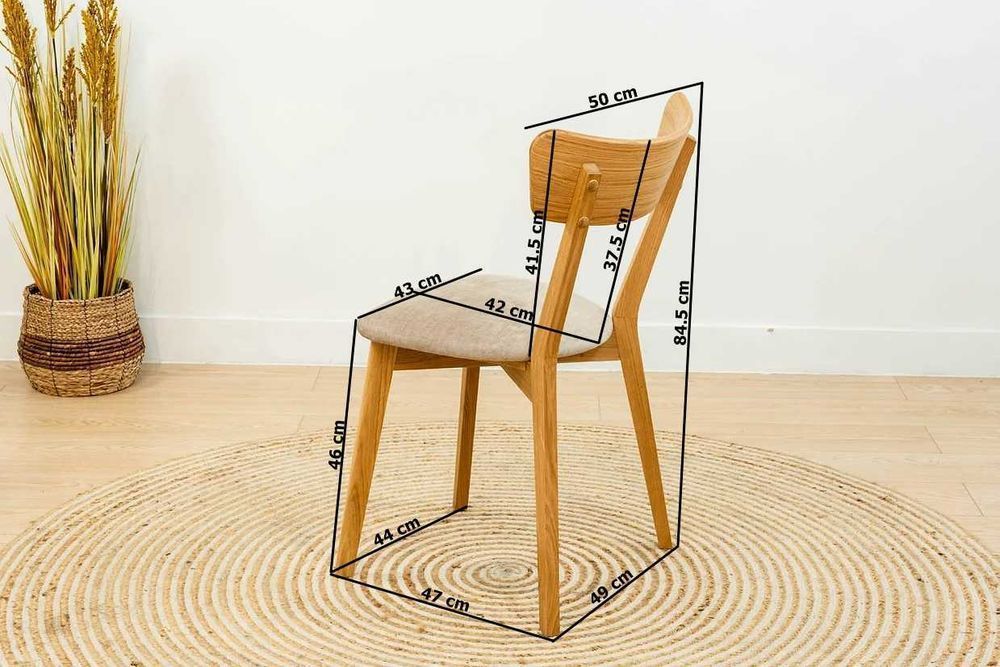 Sprzedam dębowe krzesło, drewniane krzesła, od ręki, Rabat