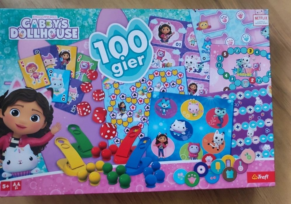 Koci Gabi zestaw 100 gier "Trefl"