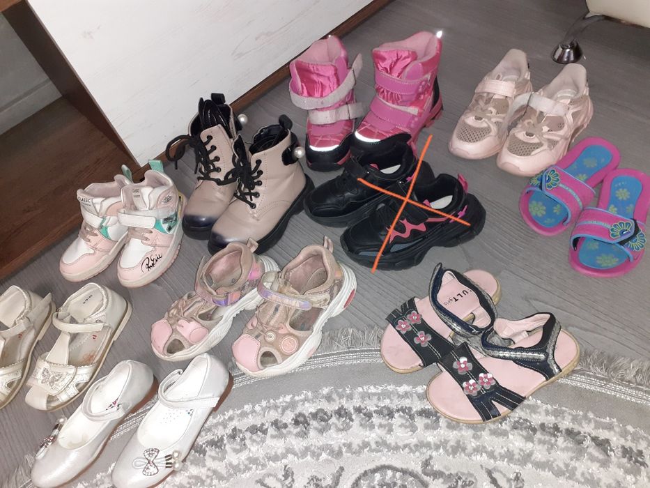 Пакет взуття для дівчинки розмір 28-29