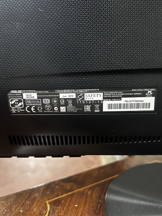 Monitor ASUS VS228HR 22” para Peças