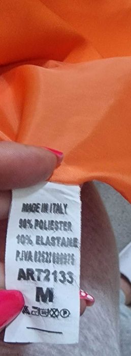 Blazer cor de laranja