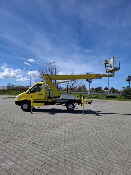 Mercedes Benz Sprinter Ruthmann TB 220 wumag multitel Palfinger