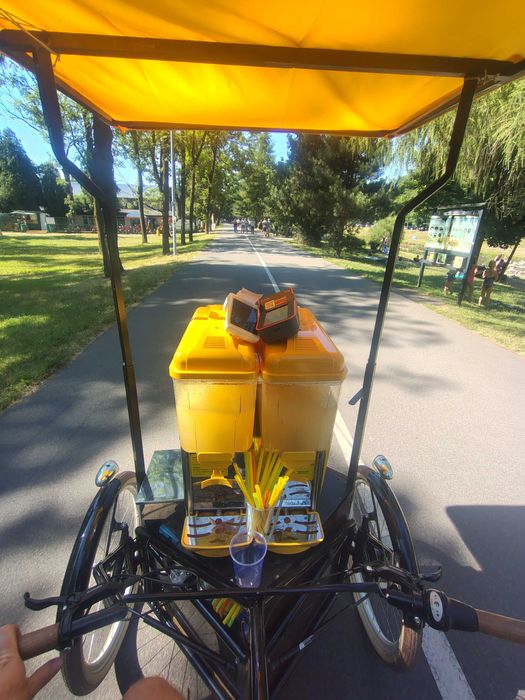 Riksza do sprzedaży lemoniady