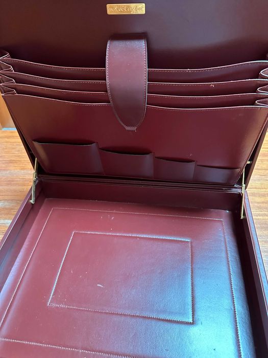 Pasta Executiva Cartier de Luxo – Genuína Vintage – Como Nova