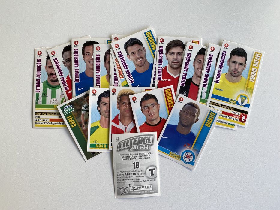 Pack Cromos de Futebol