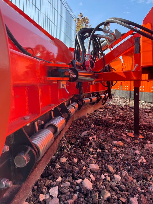 Pług do śniegu składany lekki METALTECHNIK strzałka dowóz cała pl