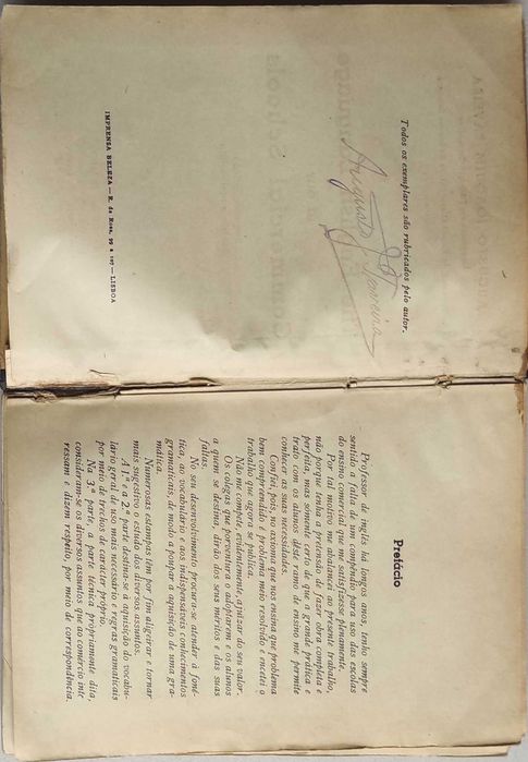 Livro - Ref: PAC1 - The English Language in our Commercial Schools
