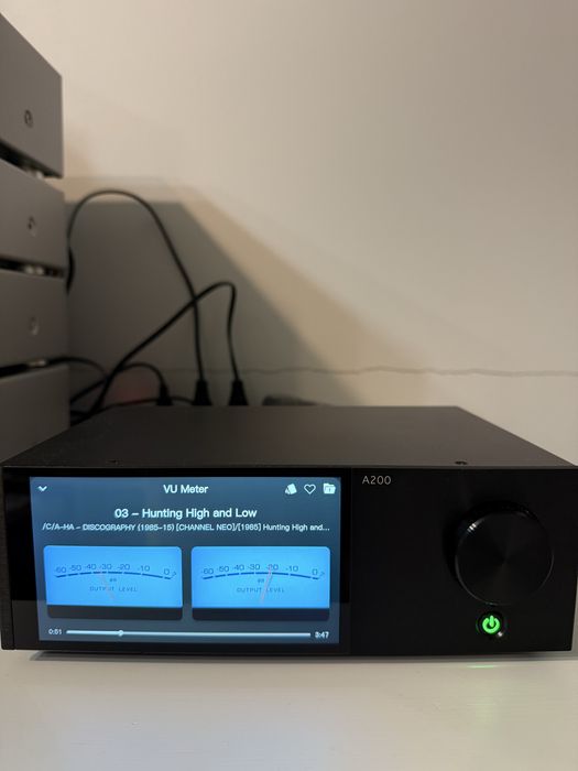 Odtwarzacz sieciowy streamer, USB HDD wyjscia XLR