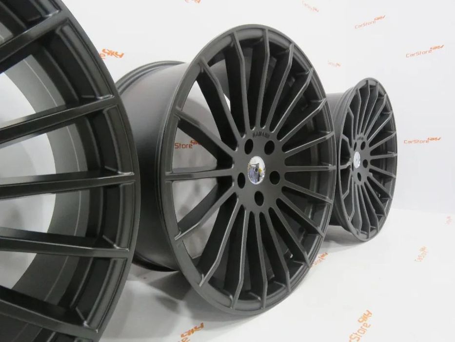 Jantes Bmw Look Hamann 21 x 10 et40 + 11.5 et37 5x120 Preto Matte