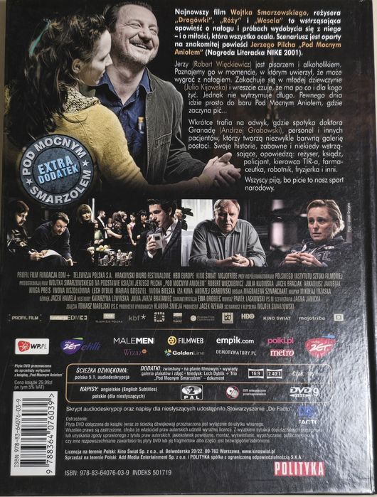 Pod mocnym aniołem Dvd