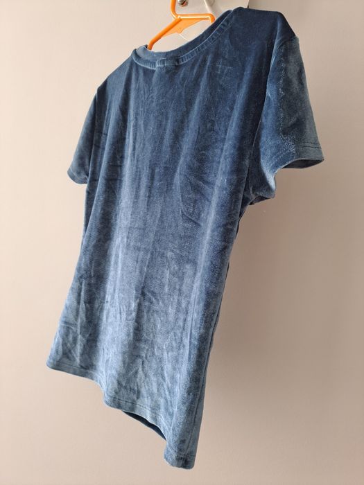 Camisola manga curta veludo H&M XS