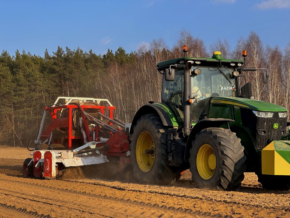 Usługa zbierania kamieni, zbieranie kamieni, odkamienianie pól