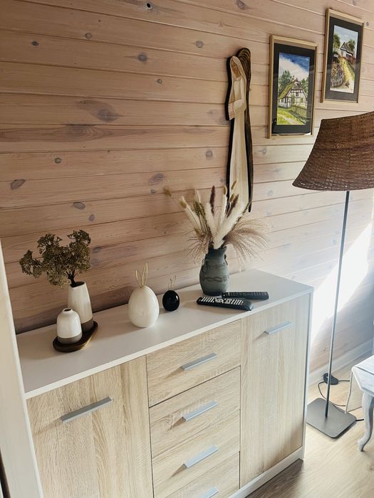 Domek Wiele na Kaszubach sauna balia Jezioro las