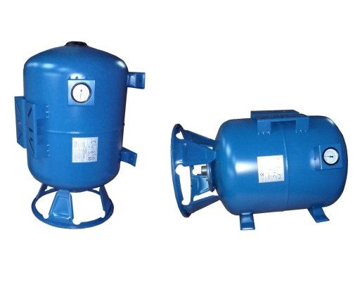 Zbiornik przeponowy pionowo-poziomy 150 litrów z manometrem IBO