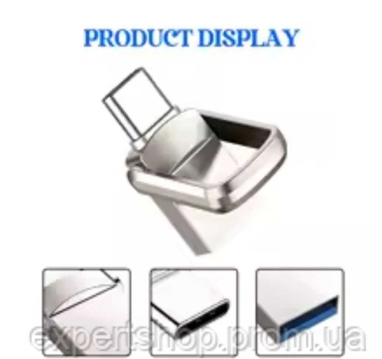 Lenovo USB 3.0 Type-C Flash Drive 2TB флешка дропшипінг