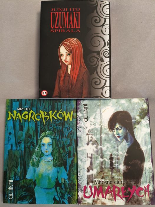 Junji Ito Spirala Miasto Nagrobków Miłosne Cierpienia Umarłych