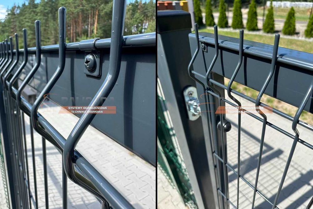 FURTKA PANELOWA KOMPLET | 100 cm x 173 cm | Ocynk + KOLOR | PREMIUM !