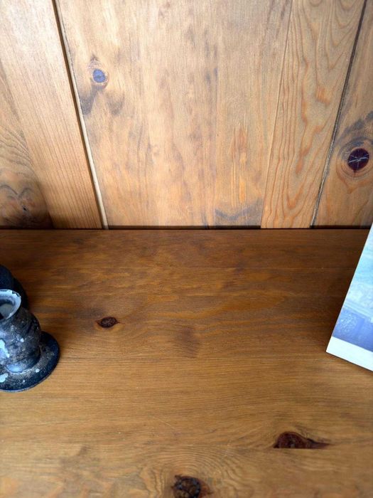 Aparador consola armario livreiro prateleiras movel provencal rustico madeira macica