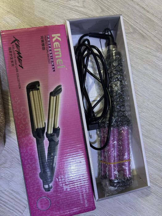 Плойка волна Kemei