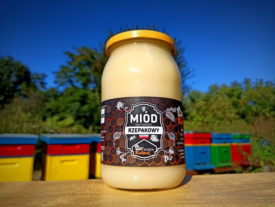 Miód, pyłek, pierzga, propolis Pasieka Kubuś