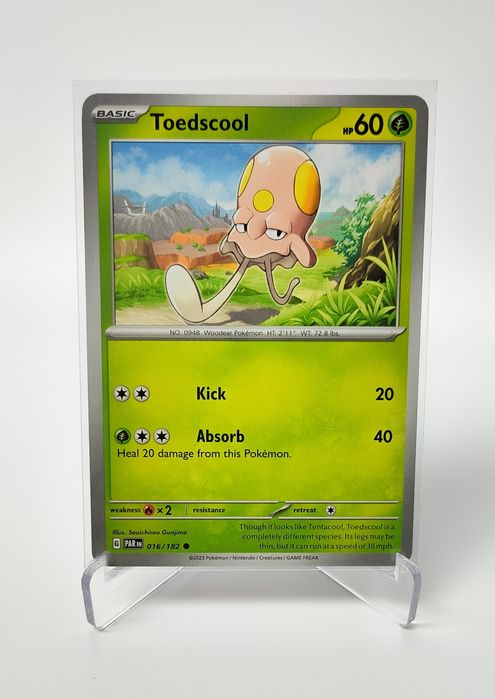 Toedscool 016/182 karta pokemon Paradox Rift