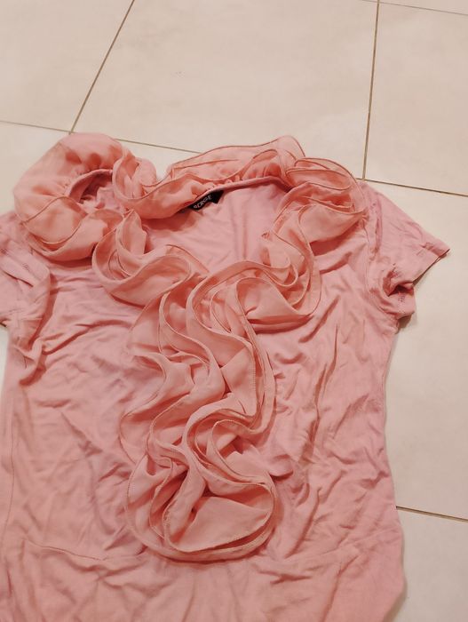 Bluzka damska z żabotem