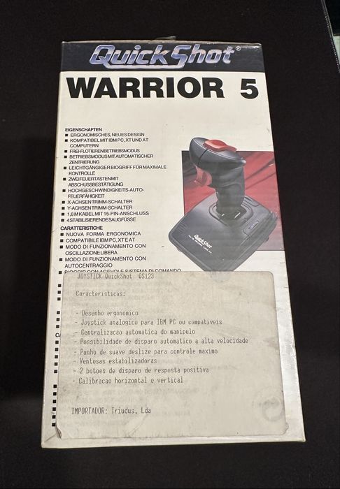 Joystick Pc QuickSohot Warrior 5 (ainda selado)