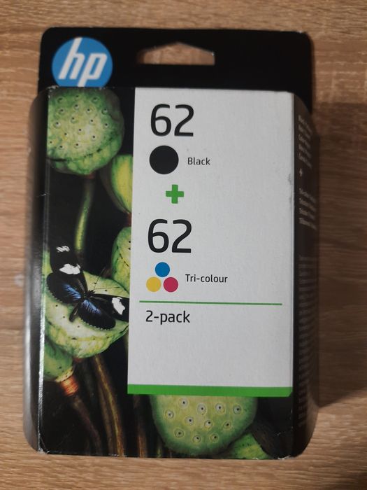 Струменеві нові оригінальні картриджі HP 62 Black/Color